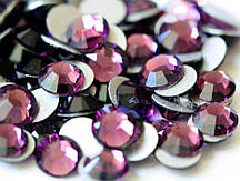 Пурпурний | Purple Стрази Імітація Swarovski (Розмір 3ss; Тип_нанесения Клей Е6000)