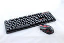 Бездротова ігрова клавіатура і миша UKC HK-6500, фото 2