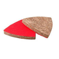 Насадка грубошерста на липучці Mastertool для реноватора 75 мм, 10 шт. (1715759)