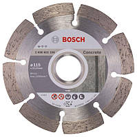 Алмазний диск BOSCH Standart for Concrete 115х22,23 (2608602196)