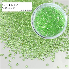 Хрустальна крихта, кристал піксі, Crystal Pixie, 100 шт./пач. яскраво-зелений
