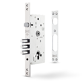 Замок дверний врізний KALE 252R 60/85 мм