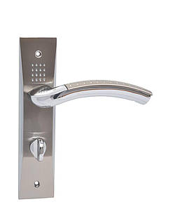 Ручка на планці SIBA BARI 62 мм WS матовий нікель хром