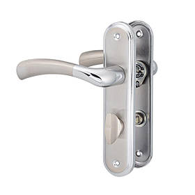 Ручка для дверей SIBA SAROS WC 62 мм матовий нікель хром