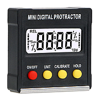 Кутомір електронний, магнітний рівень, транспортир, інклінометр FUERS 134SL(2)