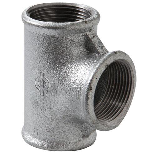 Трійник чавунний оцинкований Ø1/2" Berg Montana 13025003, фото 1