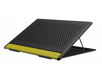 Охолоджувальна підставка для ноутбука 16" Baseus Let's go Mesh Portable Laptop Stand Grey & Yellow (SUDD-GY)