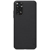 Пластиковый чехол NILLKIN Frosted Shield для Xiaomi Redmi Note 11 / 11s - Black