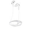 Навушники провідні вакуумні з мікрофоном гарнітура HOCO M1 Pro Білий, фото 3
