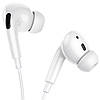 Навушники провідні вакуумні з мікрофоном гарнітура HOCO M1 Pro Білий, фото 4