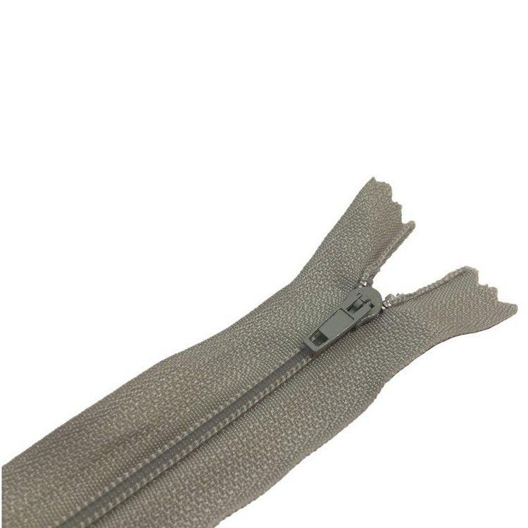 Блискавка спіральна №3 нероз'ємна 18см S-182 сірий темний ZIP