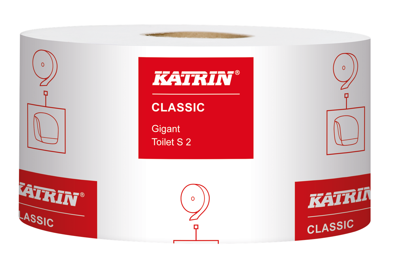 Папір туалетний 106101 Katrin Classic Gigant S2 LP
