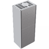 Камінна топка Kratki SIMPLE 12 BS ліва в обудові BOX стальний - білий, фото 5