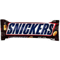 Шоколадный батончик SNICKERS 50г Великобритания