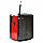 Колонка + FM радіо Golon RX-9100 з ліхтариком (Червоний), фото 2