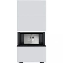 Камінна топка Kratki NBC 7 в обудові HOME EASY BOX стальний - білий, фото 4