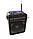 Колонка + FM радіо Golon RX-9100 з ліхтарем (Синій), фото 3