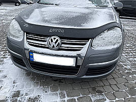 Дефлектор капоту, мухобойка Volkswagen Jetta V 2005-2010