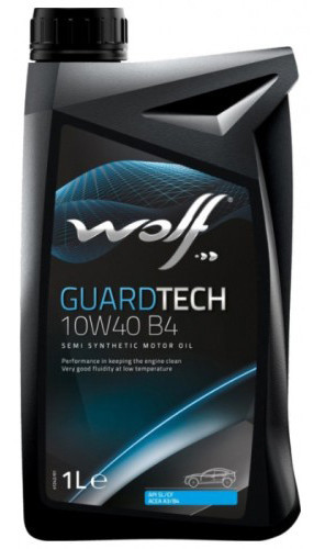 Моторна олива Wolf Oil Guardtech B4 10w40 1л