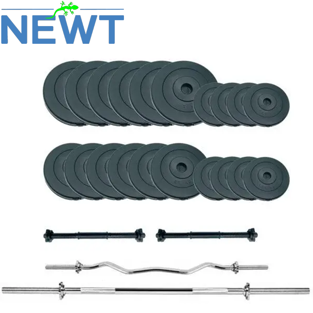 Набір штанги та гантелі розбірні Newt Gym Set 2 Rock Pro 70 кг