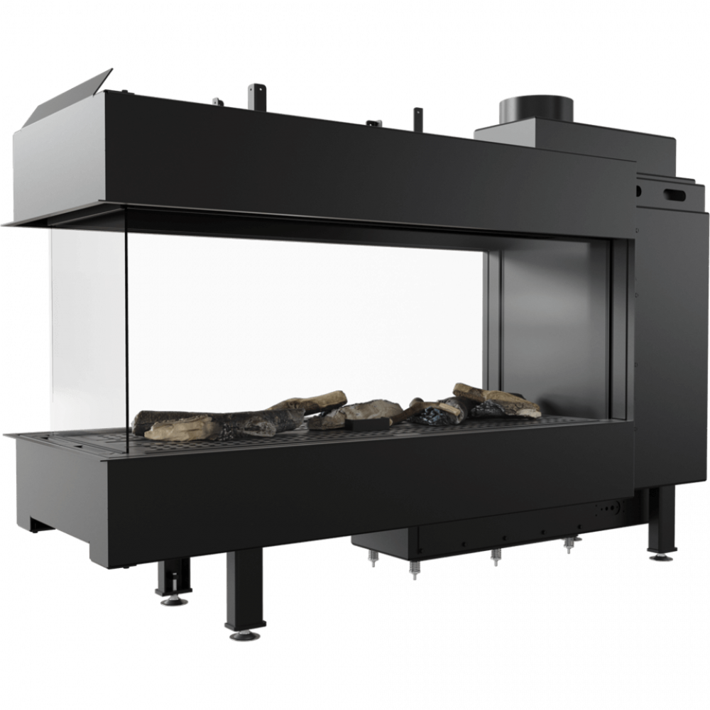 Камінна топка Kratki LEO 100 тунель ліва / права LPG (8,2 кВт)