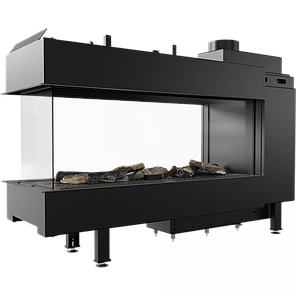 Камінна топка Kratki LEO 100 тунель ліва / права LPG (8,2 кВт), фото 1