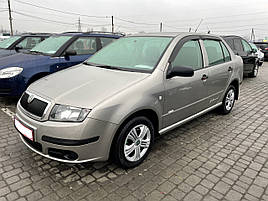 Дефлектори вікон (вітровики) клепкі / накладні Skoda Fabia I 1999-2007 4/5D 4шт (Anv)