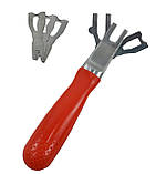 Ніж для зачистки зварних швів 3в1 (+3 леза), фото 4