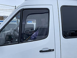 Дефлектори вікон (вітровики) Mercedes Sprinter CDI / TDI 1996-2006 (вставні, 2 шт.) (HEKO)