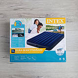 Intex Надувний матрац 64758 (3) полуторний, 137х191х25 см, у кор., фото 2