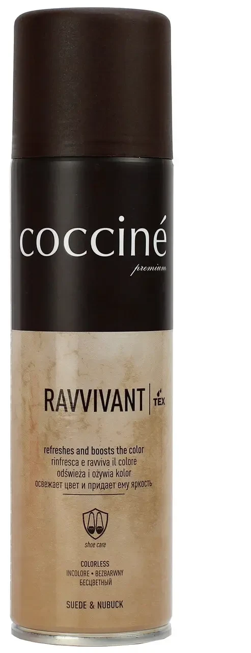 Спрей Coccine Ravvivant Spray для замші та нубука Айворі 250 мл