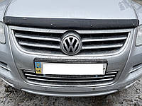 Дефлектор капота (мухобойка) VW Touareg с 2003-- 2010 (HIC)