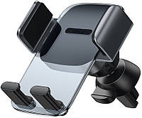Автомобильный держатель Baseus Easy Control Clamp Car Mount Holder Air Outlet Version Black (SUYK000101)