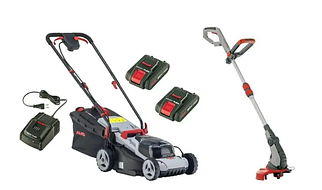 Газонокосарка акумуляторна AL-KO 34.8 Li Easy Flex з тримером GT 2025