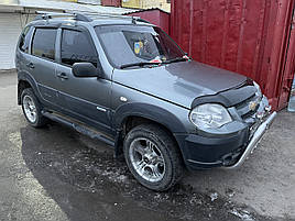 Дефлектори вікон (вітровики) клейкі/накладні Нива Шевроле 4 шт. ANV