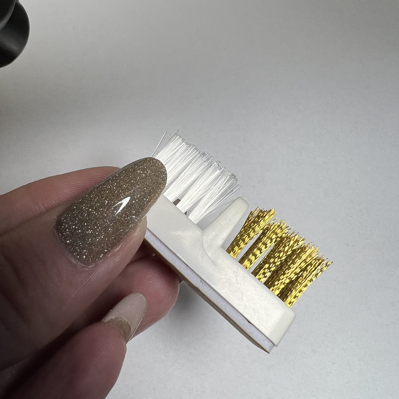 Щітка для чищення фрез подвійна, фото 1