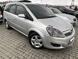 Дефлектори вікон (вітровики) Opel Zafira B 2005 -> 5D 4 шт (HIC)