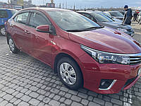 Дефлекторы окон (ветровики) Toyota Corolla 2013-> 4D 4шт (HIC)