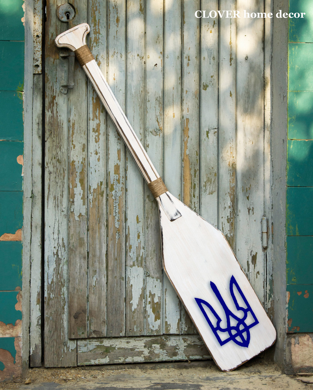 Дерев'яне декоративне весло, фото 1