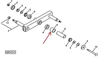 Втулка Джон Дир John Deere N187549