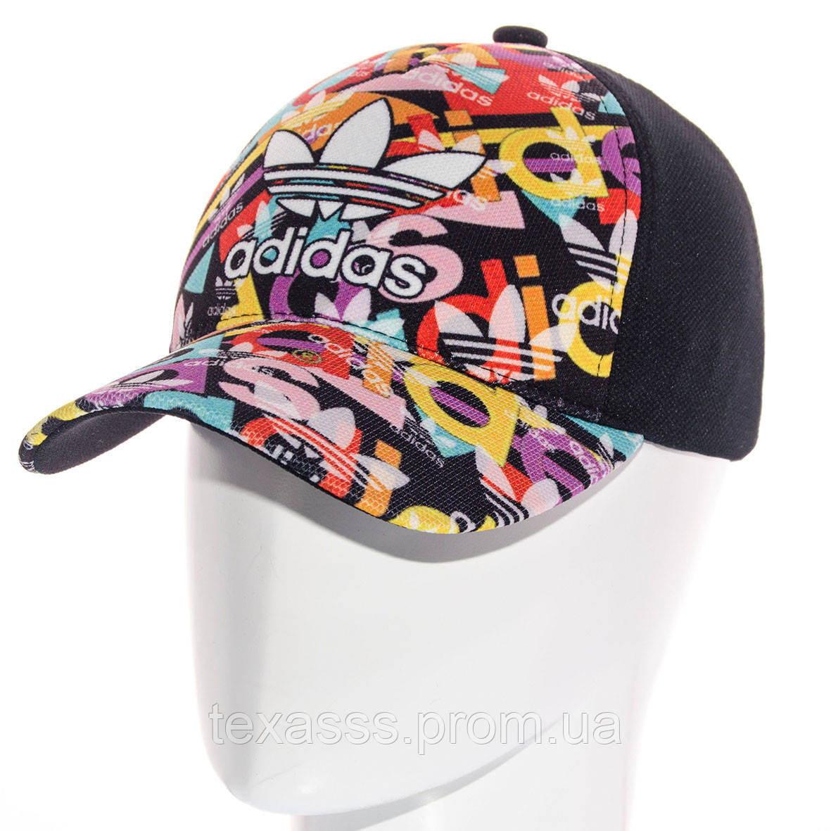 Мужская черна кепка бейсболка Адидас Adidas летняя (ID#1600758345 ...