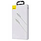 Кабель Baseus Cafule Metal Type-C to Lightning PD 20W (1m) white, фото 2
