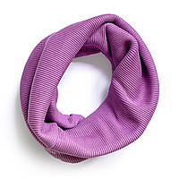 Снуд дитячий Сереневий, шарф-снуд для дитини