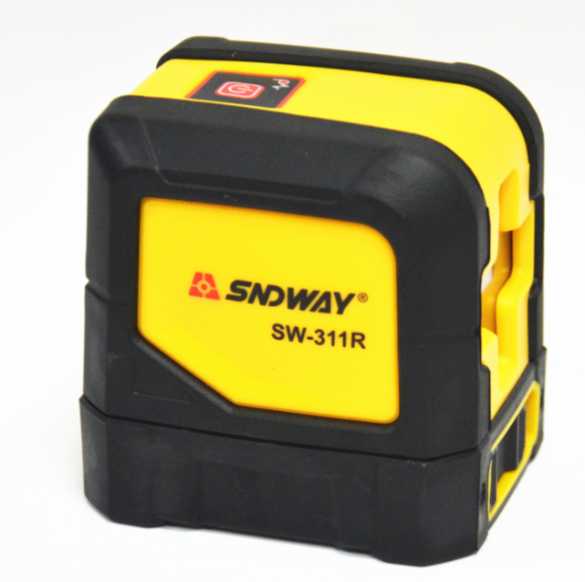 Професійний лазерний рівень нівелір SNDWAY червоний промінь + кронштейн + сумка (SW-311R)
