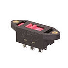 Перемикач движковый Daier SS-22N03, ON-ON