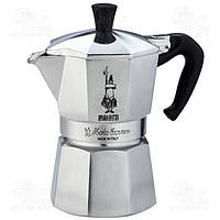 Bialetti Гейзерная кофеварка на 4 чашки Moka express 180мл 0001164