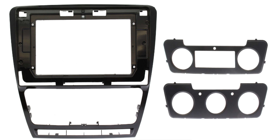 Перехідна рамка Teyes 10" для Skoda Octavia A5 2004-2014 Black