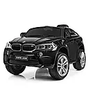 Дитячий електромобіль джип BMW X6M Bambi чорний, фото 7