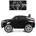 Дитячий електромобіль джип BMW X6M Bambi чорний, фото 8