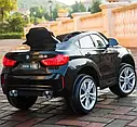 Дитячий електромобіль джип BMW X6M Bambi чорний, фото 3